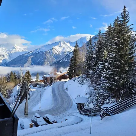 Skis Aux Pieds Pour 4 Pers - Village - Fr-1-575-10 *